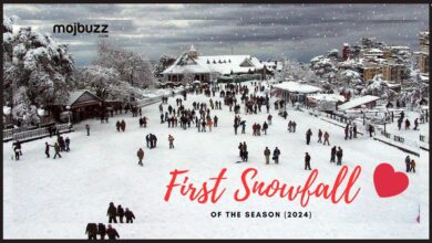 First Snowfall of the season in Himachal (India)