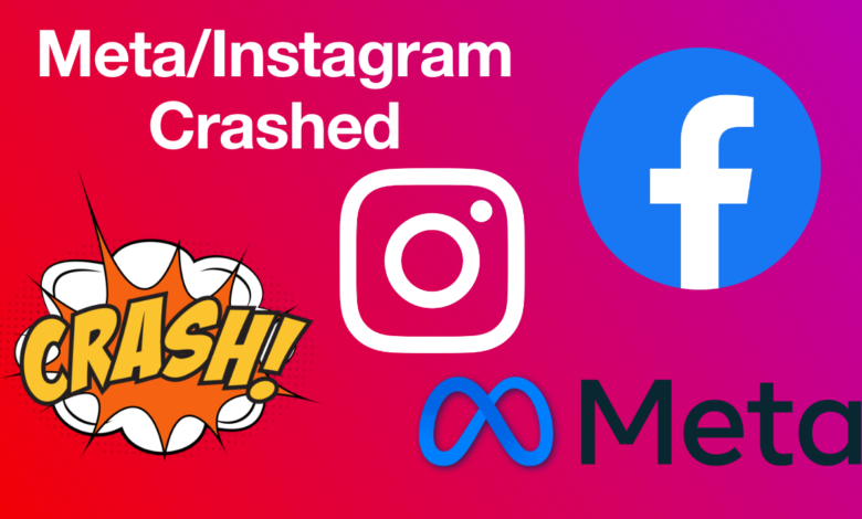 write a short article with good SEO on Instagram meta server crashed