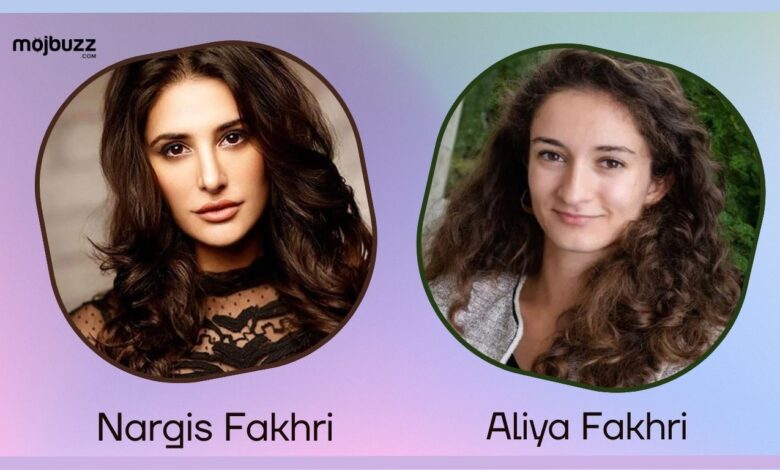 Nargis's sister Aliya Fakhri