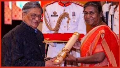 SM Krishna was conferred with the second highest civilian award in India, Padma Vibhushan, in 2023