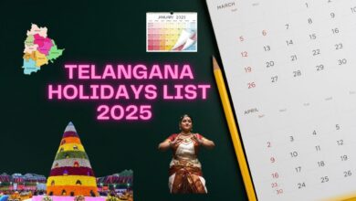 Holidays List 2025 of Telangana