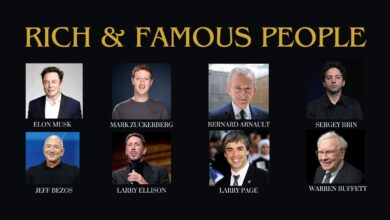 Rich and Famous people in the world